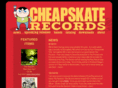cheapskaterecords.com