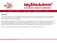 mysiteadmin.nl