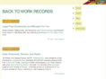backtoworkrecords.com