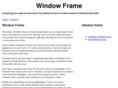 windowframe.org