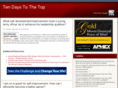 tendaystothetop.com