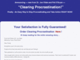 clearingprocrastination.com