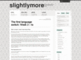 slightlymore.co.uk