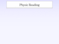 physicreading.org