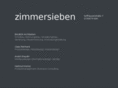 zimmersieben.com