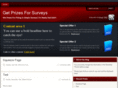 getprizesforsurveys.com