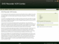 dvdrecordervcrcombo.com