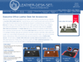 leather-desk-set.com