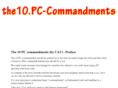pc-commandments.com