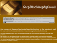 stopblockingmyemail.org