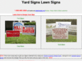 yardsignslawnsigns.com