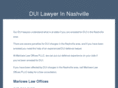 duilawyerinnashville.net