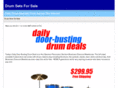 drumsetsale.com