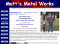 mattsmetalworks.com