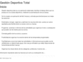 gestiondeportivatotal.es