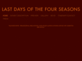 lastdaysofthefourseasons.com