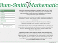 blumsmithmath.com