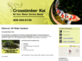 crosstimberkoiandponderingstuff.com