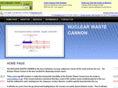 nuclearwastecannon.com