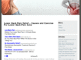 chronicbackpainrelief.net