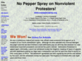 nopepperspray.org