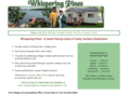whisperingpinescottages.com
