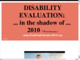 disabilityevaluation2010.org