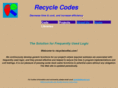 recyclecodes.com