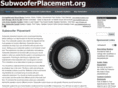 subwooferplacement.org