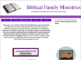 biblicalfamilyministries.org