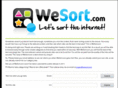 wesort.com