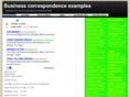businesscorrespondencesamples.com