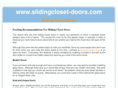 slidingcloset-doors.com