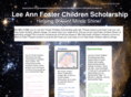 leeannfosterchildrenscholarship.org