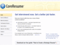 coreresume.net