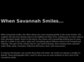 whensavannahsmiles.com