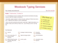woolcocktypingservices.co.uk