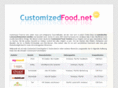 customizedfood.net