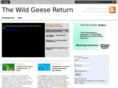 thewildgeesereturn.com