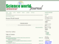 scienceworldjournal.org