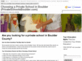 privateschoolsboulder.com