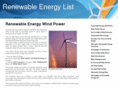 renewableenergylist.com
