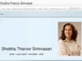 shobhatharoorsrinivasan.com