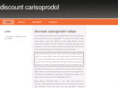 discountcarisoprodol.co