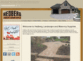 hedberglandscapeandmasonry.com