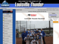 louisvillethunderbaseball.com