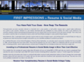 firstimpressionsresumes.biz