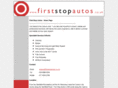 firststopautos.co.uk