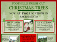 foothillschristmastrees.com