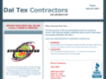 daltexcontractors.com